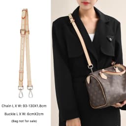 EverToner Adjustable Crossbody Leather Strap for Speedy 25 30 Bag Shoulder Straps Replacement Accessories