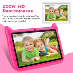 New Kids 7-inch Tablet Android 13 System Quad Core 4GB RAM 64GB ROM 5G WiFi Bluetooth Google Learning Education PC 4000mAh