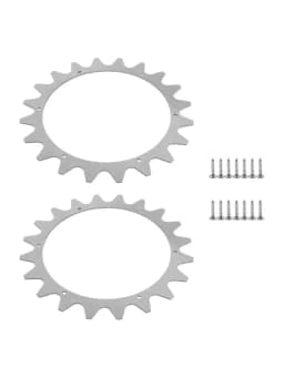Stainless Steel Anti Skid Nail Wheels Designed For Ecovacs Goat Robotic Lawnmower Enhancing Traction And Control