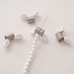 1pc Multifunctional Nickel-Plated Spring Steel Bead Stopper End Fasteners For Handmade DIY Jewelry Beading Bracelet Making