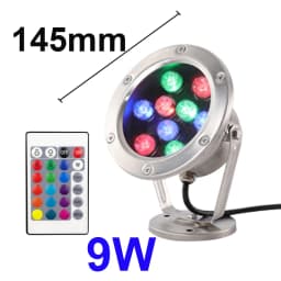IP68 LED Underwater Light 3W 6W 9W 12W 18W 24W 36W RGB Night Lamp Outdoor Garden Swimming Pool Party Landscape DC 12V 24V