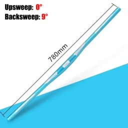 MTB Handlebar Aluminum Alloy Bicycle Handlebar for Road Mountain Bike Handlebar 31.8mm*650/720/780mm Steering Wheel for Bicycle