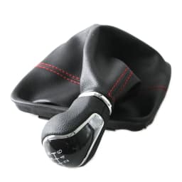 Gear Shift Knob for Seat Leon III MK3 2012-2020 LHD with Shifter Level Stick Gaiter Boot Dust Cover Car Accessories 5/6 Speed