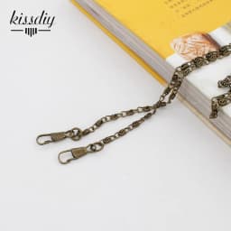 20pcs 40cm 60cm 120cm Metal Purse Chain Strap Handle Handle Replacement For Handbag Shoulder Bag 4 Color