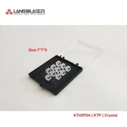 KTiOPO4 ( KTP ) Crystal For YAG Laser -Transfer 1064nm To 532nm Green Light