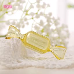 10 Pcs/lot Mini Candy Jewelry Box Transparent Sweet Candy Shaped Portable Boxes Jewellry Container Storage Waterproof Organizer
