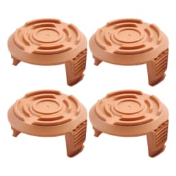 Set Of 4 Replacement Spool Line Cap Covers Compatible With For Worx WG150 WG160 WG163 WG165 WG175 WG180 String Trimmer