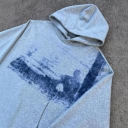 American Gray Gothic Retro pattern Printed Pullover Hoodie Y2k Men and Women Hip Hop Fashion Jogger Casual Oversized Sweatshirt