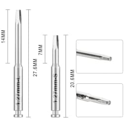 Dentist Manual Control Surgical Tools Torque Wrench Handpiece Ratchet Latch Head Screw Parts AI-TC-kit/AI-TC-Screws/Only Tips