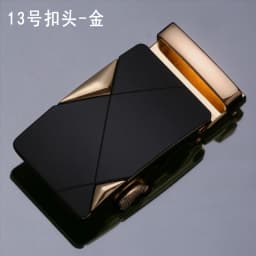 Men's Alloy Automatic Belt Buckle High quality Black metal buckle men's business casual width 35mm Belt(Only Can Match Our Belt)