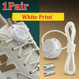 Rotating Buckle Laces Automatic Shoelace Without ties Kids Adult Sneakers No Tie Shoe laces Shoe accessories 1Pair/2Pair