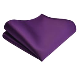 Ricnais Classic Silk Waterproof Handkerchiefs Solid 25cm*25cm Hanky Green Red Gold Pocket Square For Man Wedding Business Party