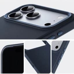 For iPhone 18 17 16 15 Pro Max Plus Air Tech Woven Magnetic Case For MagSafe Shockproof Soft Edge Raised Camera Protection