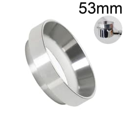 Aluminum Intelligent Dosing Ring For Bowl Coffee Powder Espresso Barista Tool For 51//53/54/58MM Profilter Coffee Tamper
