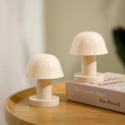 Mini Desktop Sunset Night Lamp Creative Battery Power Supply Mushroom Style Led Night Light for Coffee Bar Home Decor Bedroom 