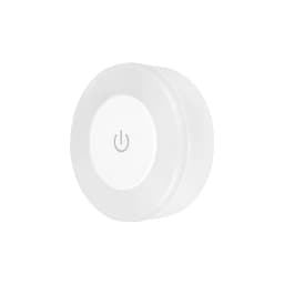 HOMEFISH LED Touch Sensor Night Light USB Rechargeable Magnetic Wall Light Portable Round Lamp for Bedroom Aisle Room