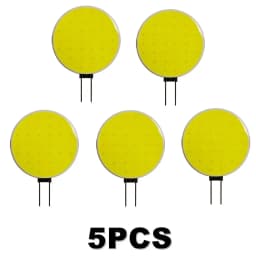 G4 COB LED Bulb Light Spotlight 30LEDs Chips Replace Halogen Lamp Pure White Lighting Bulbs DC12V 5W 7W Top Quality G4 COB