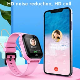 Children's Smartwatch Boy and Girl HD Call LED Flashlight SOS LBS Location Waterproof GPS Alarm Clock Step Count Smart Watch H10