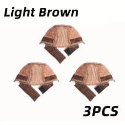 Female Headband Wig Cap Hd Lace Wig Cap For Wig Making U Part Wig Caps With Adjustable Velvet Wig Grip To Wear Wig Nude Hair Net