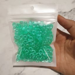 40g 7mm Half Round Shape Dome Fishbowl Beads Design Acrylic Crystal Cabochons Jewelry Accessories For DIY Slime Filler