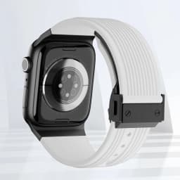 Soft Silicone Strap For Apple Watch Ultra 2 49mm Series 9 8 7 45mm 44mm Sport Rubber Band For iWatch 6 5 4 se 44 42mm Bracelet