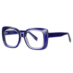 VICKY New Large Frame Ladies Reading Glasses Anti-blue Light Personalized Fashion with Prescription Lenses Myopia Hyperopia 2171
