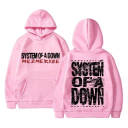 90s Vintage Rock Band System of A Down Mezmerize Print Hoodie Men Women Alternative Metal Music Sweatshirt Men's Gothic Hoodies