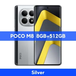 【World Premiere】Global Version POCO M8 5G Smartphone NFC 6.77" Flow AMOLED display Snapdragon® 6 Gen 3 5520mAh 45W Charging