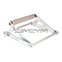 Foldable Stainless Steel Stand with One Roller Adjustable Cutting Machine Support Frame Material Support Bracket For Cutting