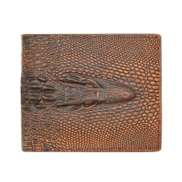 PU Leather Wallets Luxury Cattle Male Crocodile Emboss Simple Standard Brand Handy Purse Men Wallet
