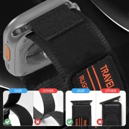 Trail Loop Strap for Apple Watch Ultra Band 49mm 44mm 45mm 42mm Sport Nylon Correa Bracelet iWatch Series 9 7 6 5 4 8 SE Ultra 2
