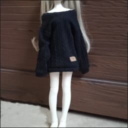 New 30/45/60cm Doll's Clothes for 1/3 1/4 1/6 Bjd Doll Loose Fitting Sweater Diy Girl Toys Dress Up Doll Accessories, No Doll
