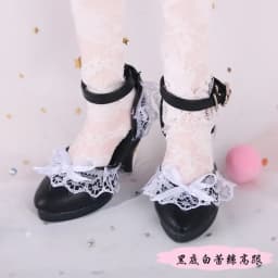 60CM BJD Doll Shoes PU Leather Singles 1/3 BJD Leather Single Shoes Leather Sandles Doll Accessories for 60cm Doll