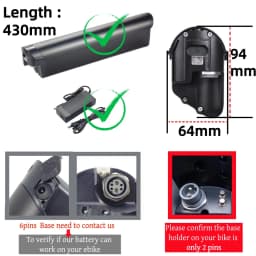 IGo CORE-EXTREME 3.1 EBike Battery 36V 13Ah 15Ah 17.5Ah 48V 13Ah 12Ah 10.4Ah 14Ah For IGo CORE-EXTREME 3.1