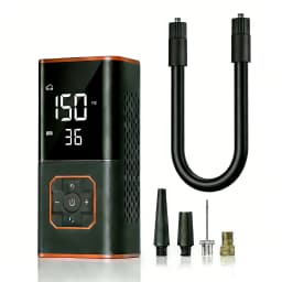 Portable 150PLS Tyre Inflator, Air Compressor, Power Bank Suitable for Cars, Bicycles, Motorcycles, Tyres, and Balls