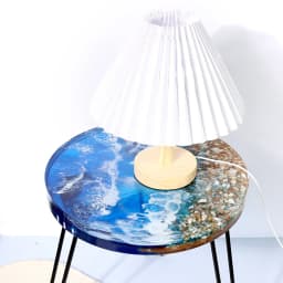 DIY Oversize 14 Inch Round Table Epoxy Silicone Mold Table Bracket Cutting Board Desktop Decoration Resin Silicone Mold