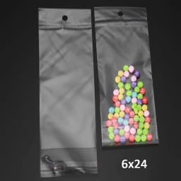 100pcs Multiple Size Clear Self-adhesive Cello Cellophane Bag Self Sealing Plastic Bags for Candy Packing Resealable Bag Jewelry