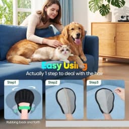 1pc Upgraded Dog Cat Five Finger Glove Cleaning Removal Glove Pet Grooming Reusable Sofa Carpets Cat Dog New Hair Cleaning Tools