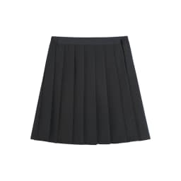 Graduation Girl's Skirt Set JK Uniform Plaid Short Skirt School Uniforms High School Senior Class Uniform Polyester Fabric