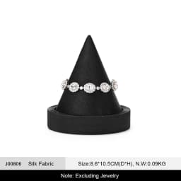 WoodTen Cone Bracelet Display Stand Ring Bangle Anklet Chain Necklace Jewelry Display Prop Storage Rack Bracelet Jewellery Props