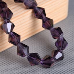 2mm 3mm 4mm 6mm 8mm Bicone Faceted Crystal Glass Loose Spacer Beads Wholesale Lot For Jewelry Making DIY Crafts Findings