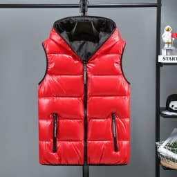 Men Vest Windproof Vest Men Jacket Sleeveless Vest 2026 winter Jacket Casual Coat Men down Cotton Warm thicken Waistcoat gilet