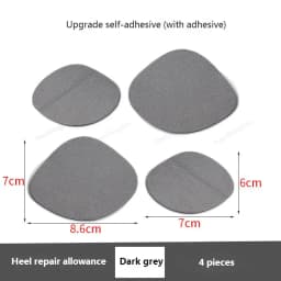 1 Set Heel Protector Adhesive Shoe Patches, Self‑Stick Repair Stickers for Sneakers, Shoe Accessories