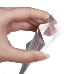 50pcs Self-Sealing Laser Small Plastic Bags for Jewelry Pouch with Clear Display Window Jewelry Packaging Gift Storage Bag