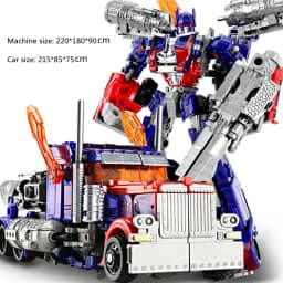 Transformation Toys Robot Car Alloy Plastic YS04A Optimu Prim Action Figure Anime Movie Series Birthday Gift