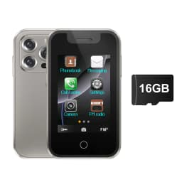 SERVO BM16 PRO Mini Touch Screen Mobile Phone 2G GSM Magic Voice Bluetooth Dial MP4 player FM Radio 2.4" Small Feature Cellphone