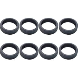 8PCS/Set Silicone Suitcase Wheels Protection Cover with Silent Sound Reduce Noise Trolley Box Luggage Caster Shoes Casters Cover