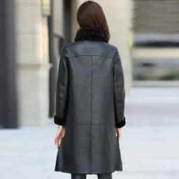 Oversized 6XL Thicken PU Leather Jacket Women's 2026 Winter Warm Faux Mink Fur Coat Female Loose Windproof Parka Long Overcoat