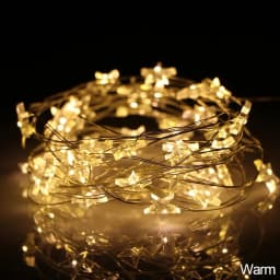 6M Star Fairy Lights Mini LED String Garland Decoration For Bedroom Garden Curtain Battery 3XAA Outdoor Wedding Party Lighting
