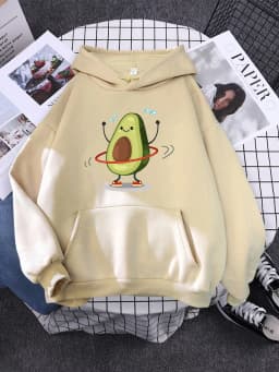 Cute Panda Sleeps Print New Women'S Sweatshirt Warm Vintage Pullover For Woman Fashion Korean Round Neck Hoodie Female